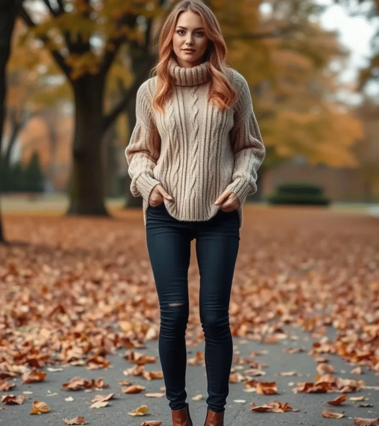 23 Warm Fall Outfits Cozy Layers for Chilly Days 2025