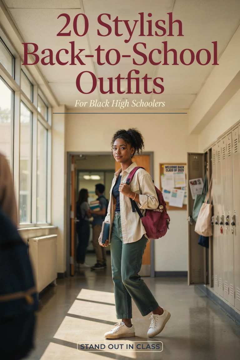 20 Stylish Back-to-School Outfits for Black High Schoolers: Stand Out in Class 2026