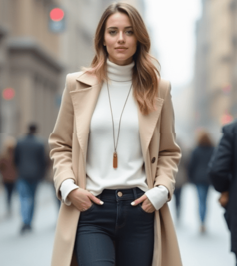 15 Stylish Jeans Outfits for a Warm Winter Look 2025