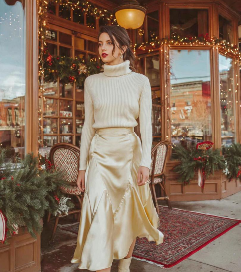 50+ Winter Dinner Outfit Ideas for Women (Chic, Cozy & Perfect for Cold Nights) 2025