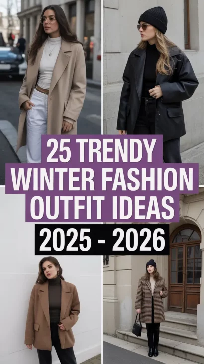 Trendy Winter Fashion Outfit Ideas 2025 – 2026