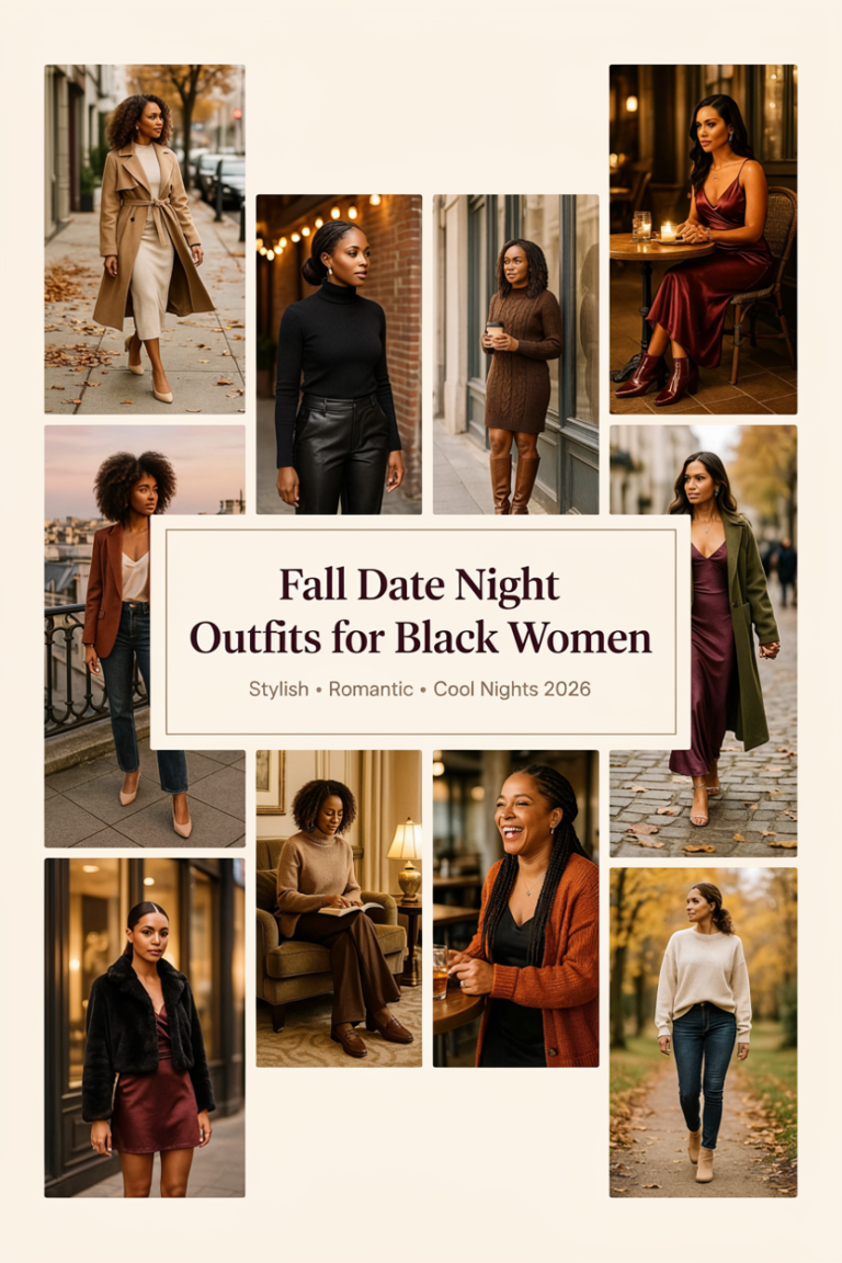 Fall Date Night Outfits for Black Women: Stylish, Romantic Looks for Cool Nights 2026