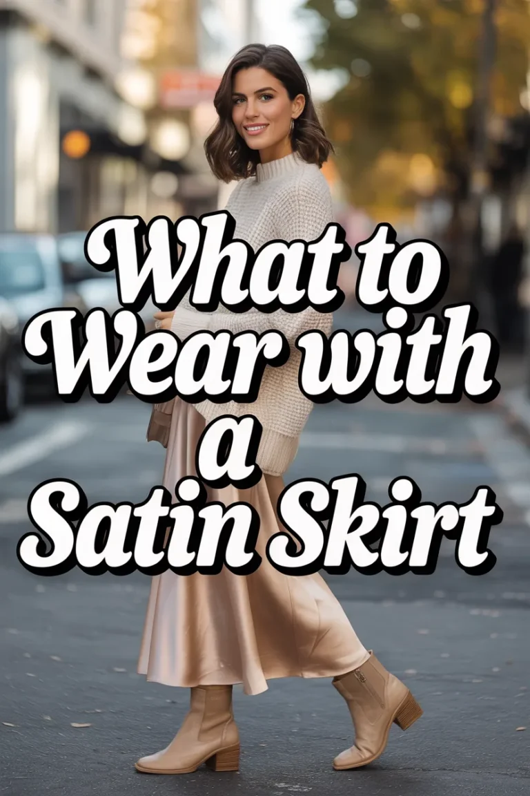 What to Wear with a Satin Skirt: Casual, Work, and Evening Looks