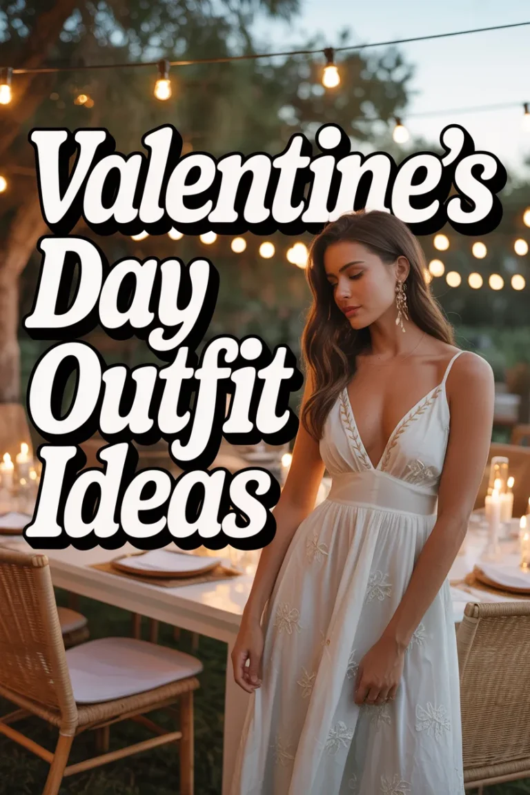Elegant and Flirty Valentine’s Day Outfit Ideas for Date Night Dinner 2026