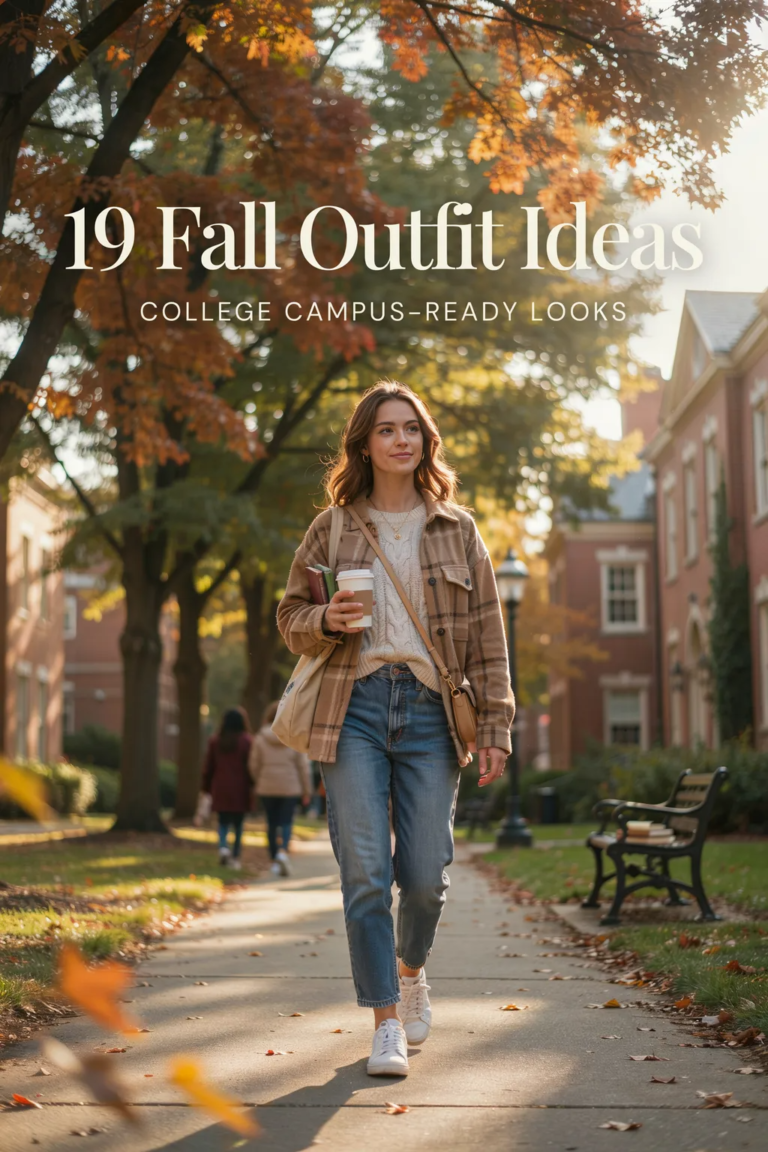 19 Fall Outfit Ideas for College Campus-Ready Looks