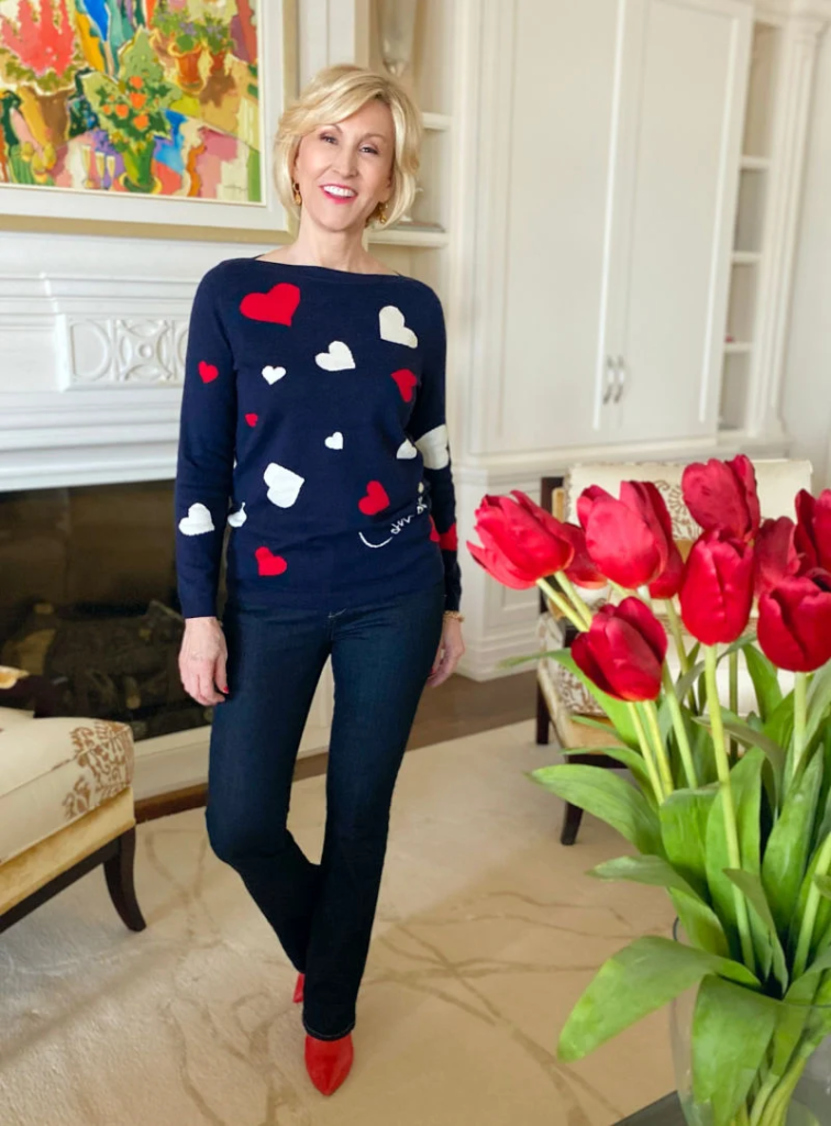 Heart Sweaters that Make Cute