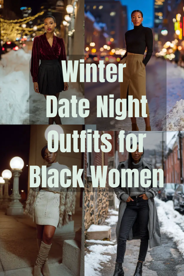 Winter Date Night Outfits for Black Women: 10 Warm, Romantic & Stylish Looks