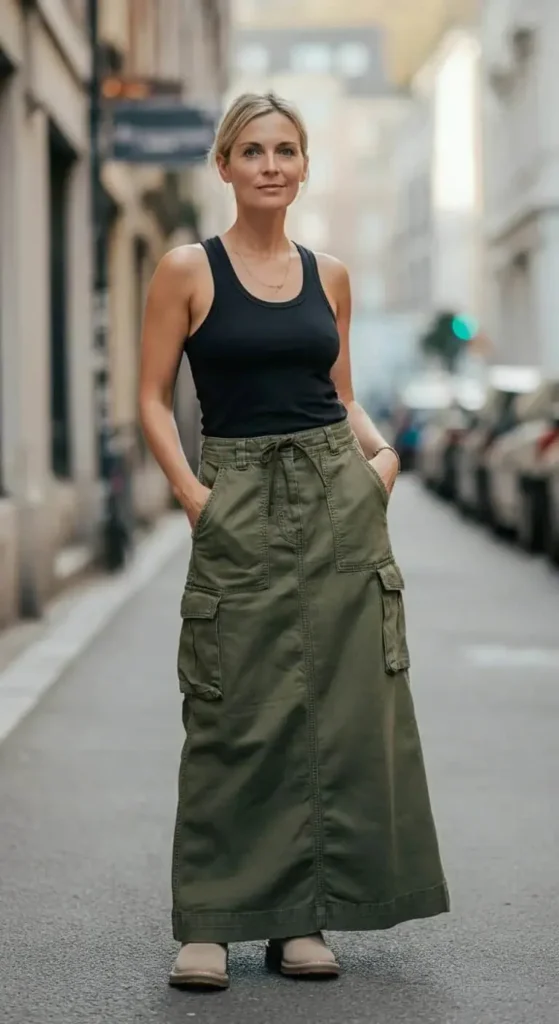 Utility Maxi with Racerback Tank
