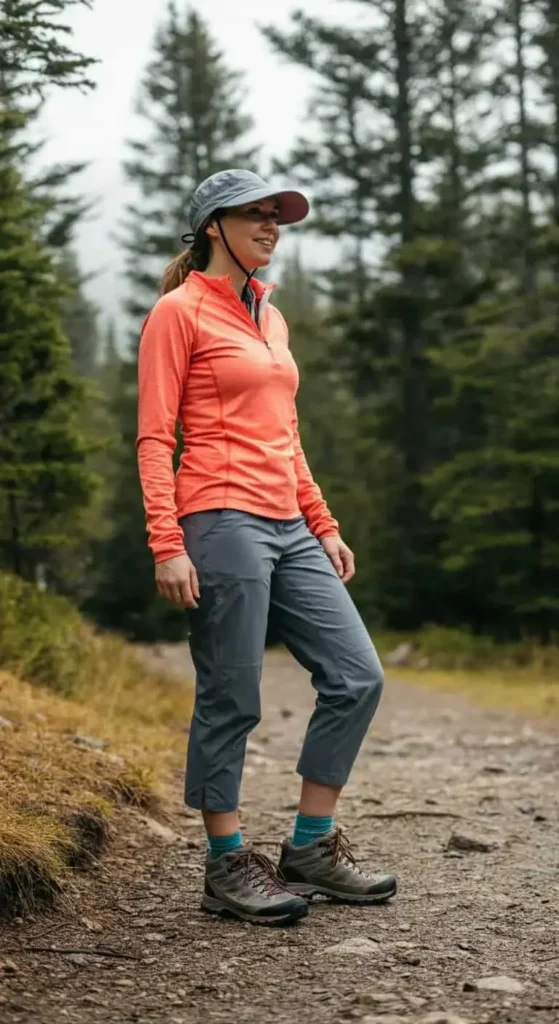 Three-Quarter Length Pants and Sport Top
