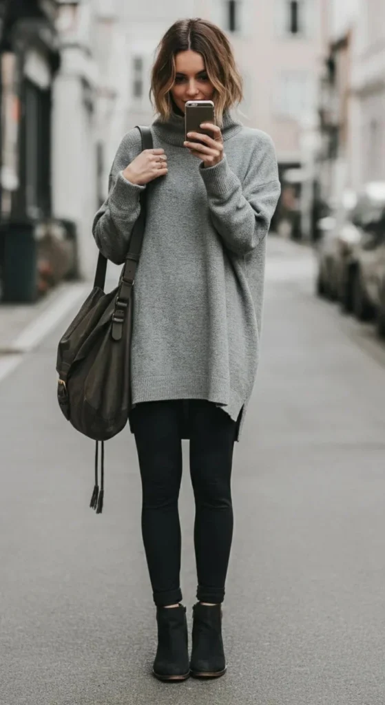 Oversized Sweater Dress