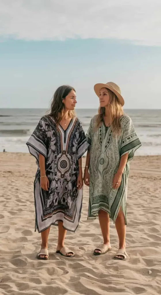 Beach Tunics and Sandals