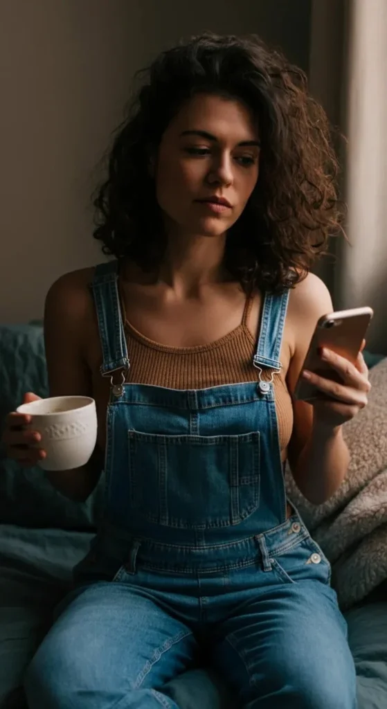 Overalls and a Crop Top