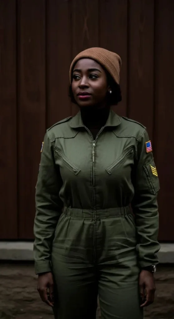 Military Style Jumpsuit
