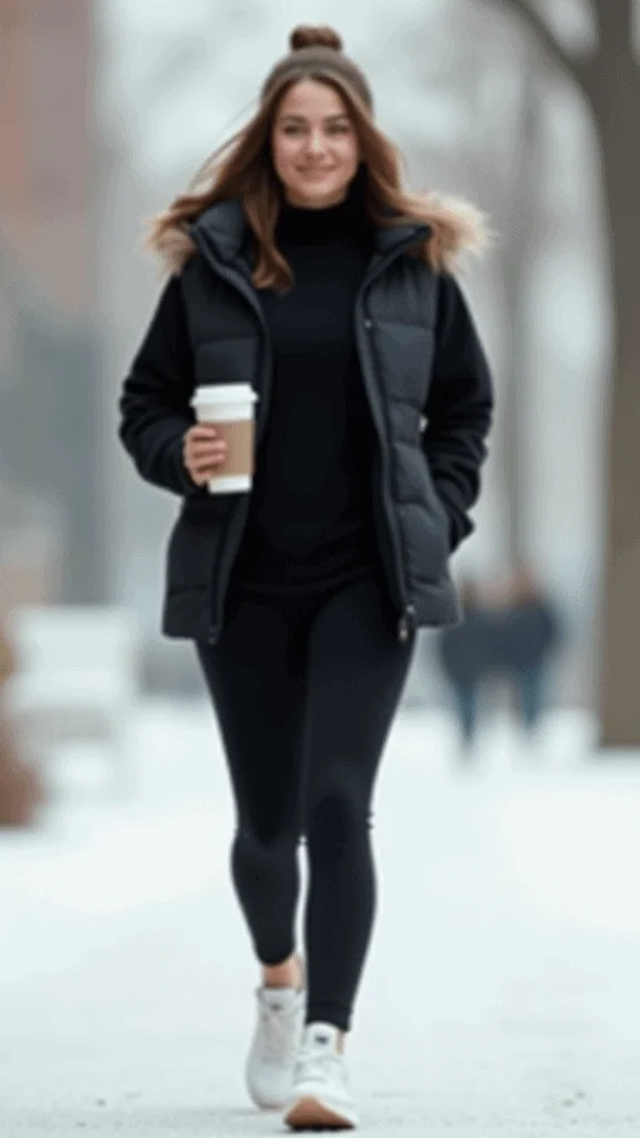 Monochrome Athleisure
