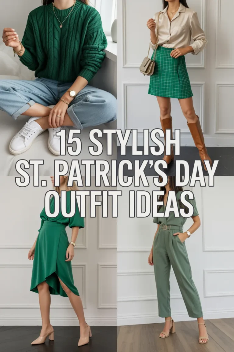 15 Stylish St. Patrick’s Day Outfit Ideas for Women to Celebrate in Green