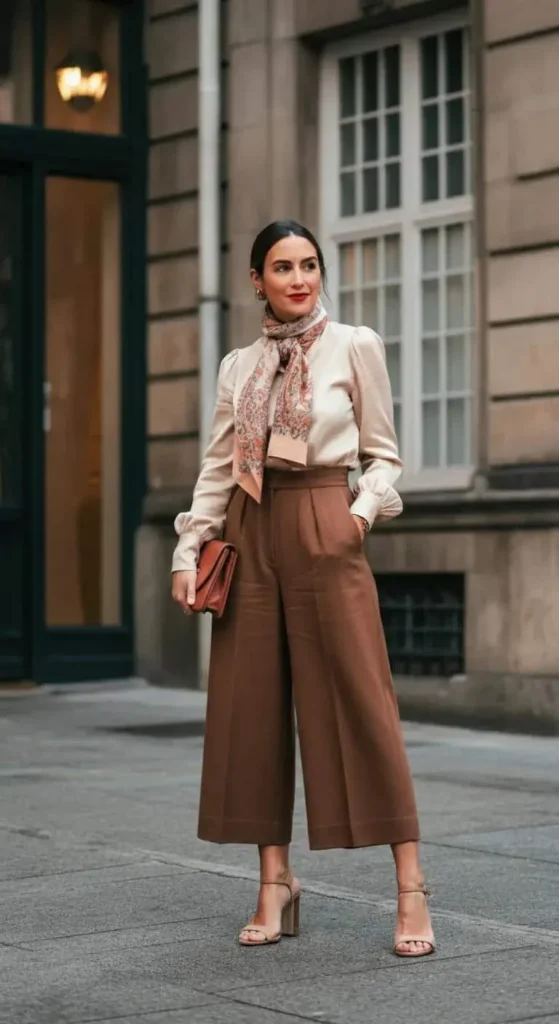 Vintage-Style Culotte Ensemble
