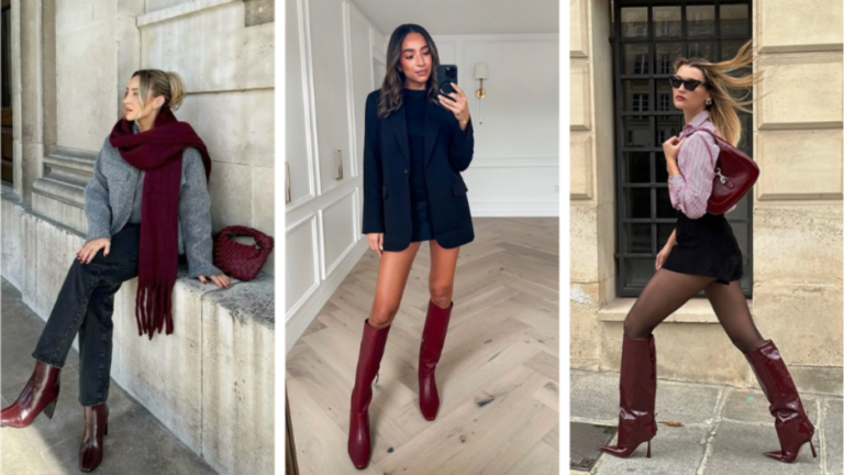 10 Burgundy Boots Outfits That Are Trendier Than Black Right Now 2026