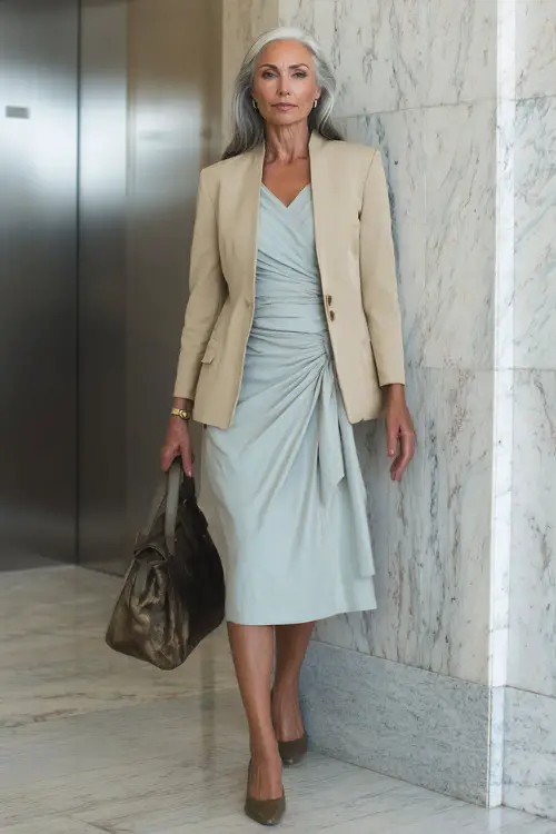 10 Business Casual Outfits for Women over 55 That Feel Elegant, Comfortable, and Modern 2026