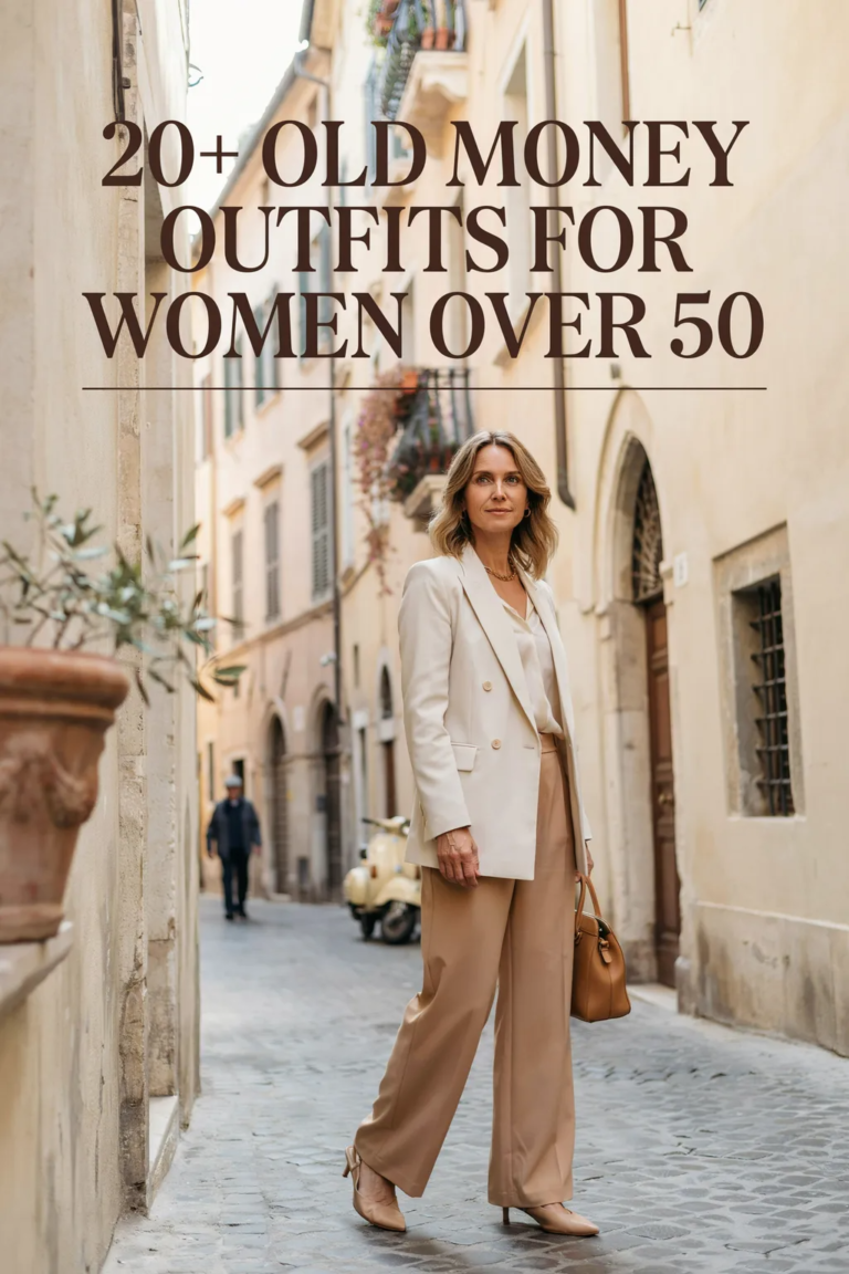 20+ Old Money Outfits for Women Over 50 That Feel Timeless and Elegant 2026
