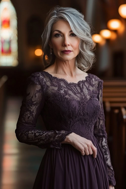 Wedding Guest Dresses for Women over 50 with Sleeves, Stay Chic and Covered in Style 2026