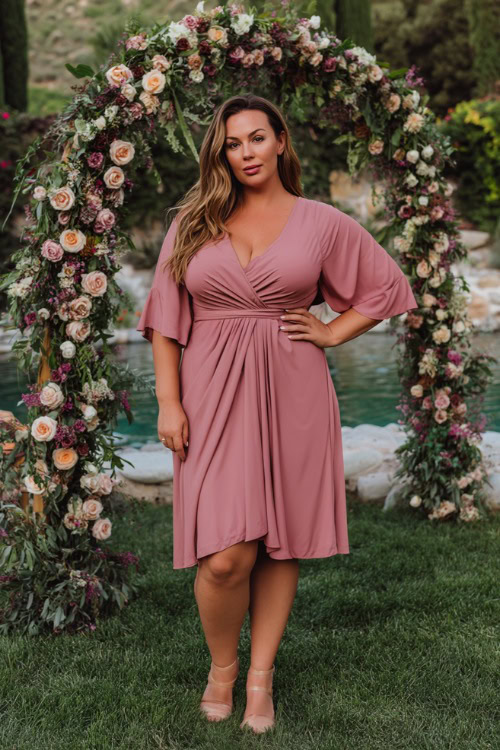 15+ Plus-size Summer Wedding Guest Dresses with Flowy Fits, Fun Colors, and Gorgeous Details 2026