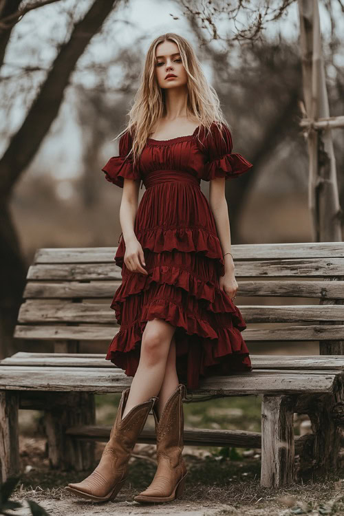 18 Stunning Wedding Guest Dresses with Boots for Every Season and Venue 2026