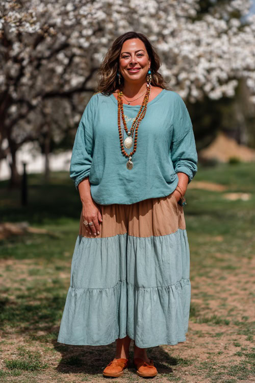 Chic Boho Outfits for Women over 40 That Feel Stylish, Comfortable, and Timeless 2026
