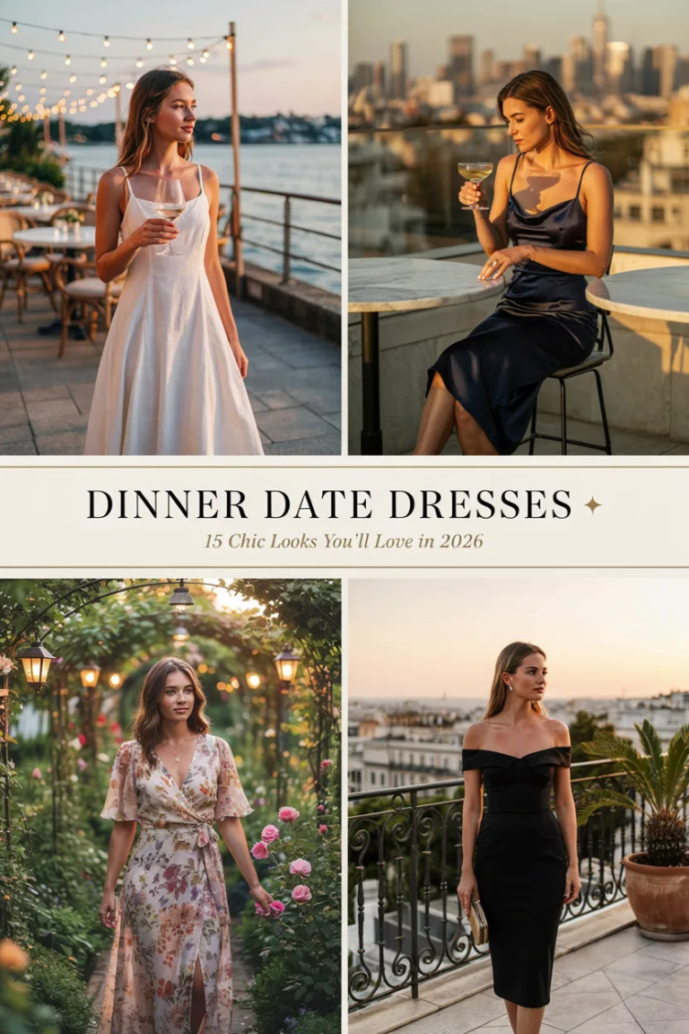 15 Dinner Date Night Outfits with Dresses for Summer That Feel Stylish and Effortless 2026