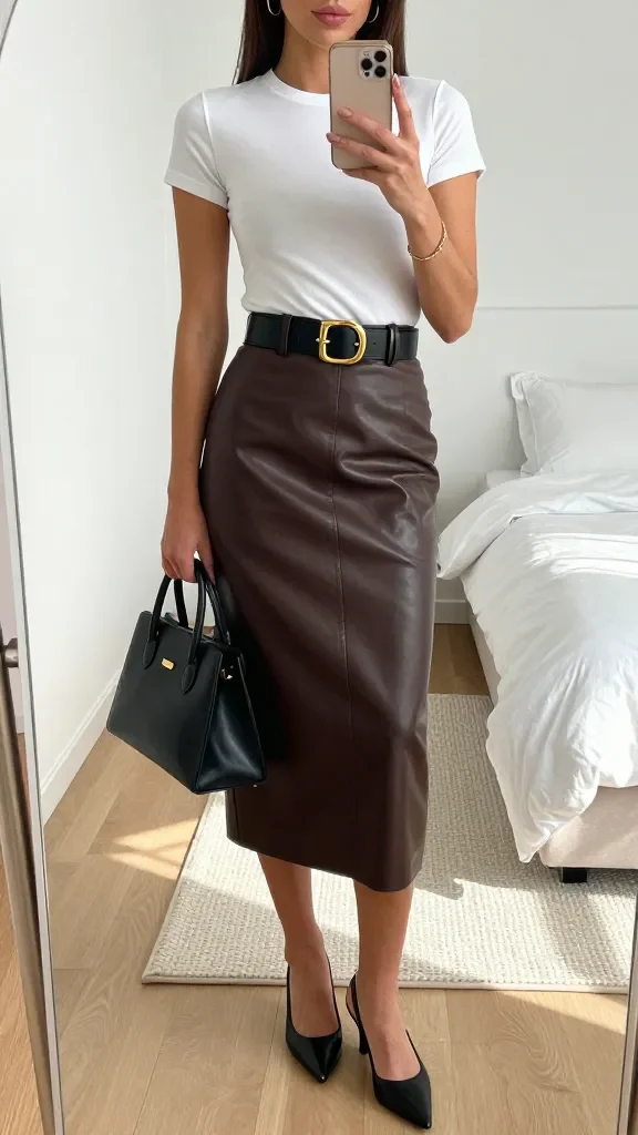 10 Brown Skirt Outfit Ideas That Look Effortlessly Chic and Expensive Stylish and Timeless 2026