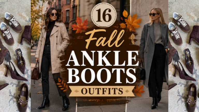 Fall Ankle Boots Outfits That Make Autumn Dressing Easy 2026