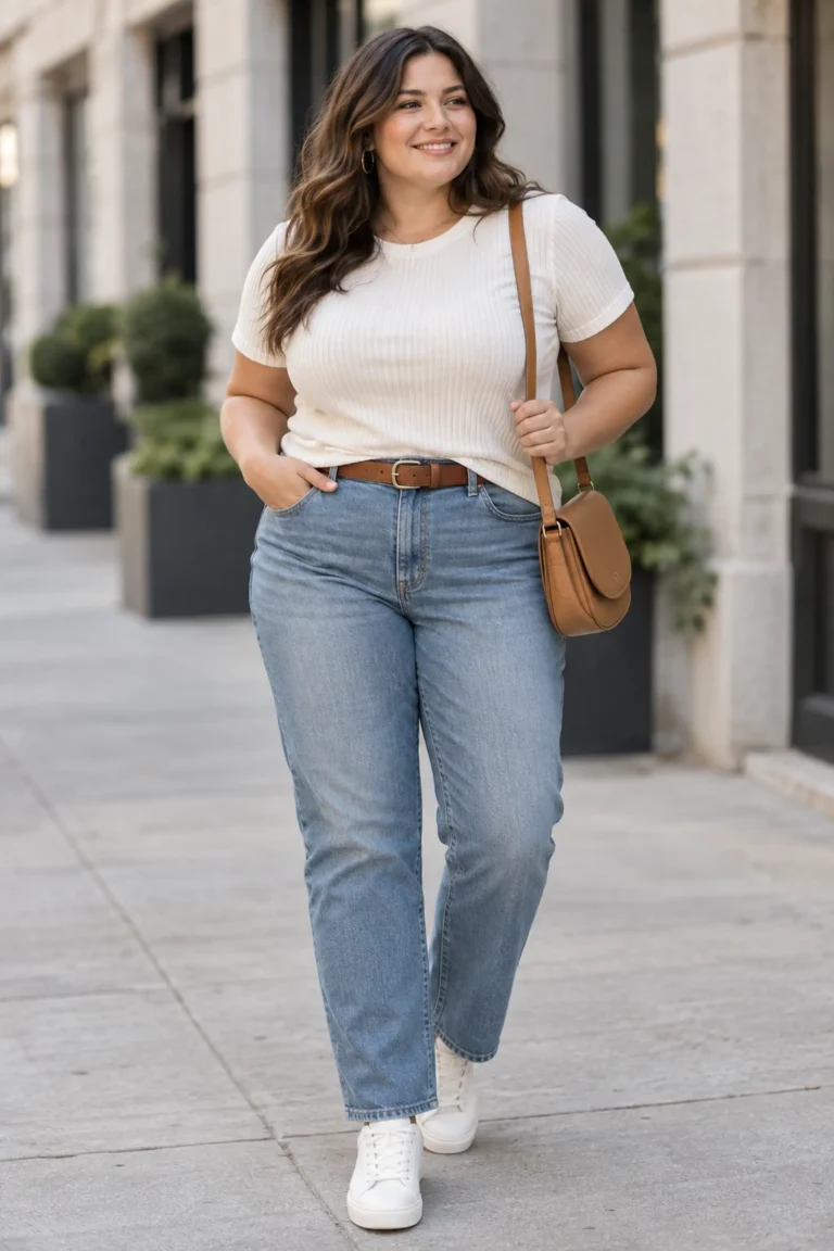 Casual Plus Size Outfits for Easy Everyday Style With Jeans Dresses And Skirts 2026