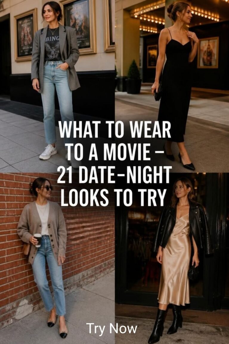 What To Wear To Movie Date Night Outfit Ideas for Women