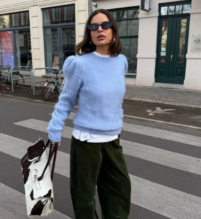 Blue Sweater Outfits That Make Getting Dressed Easy 2026