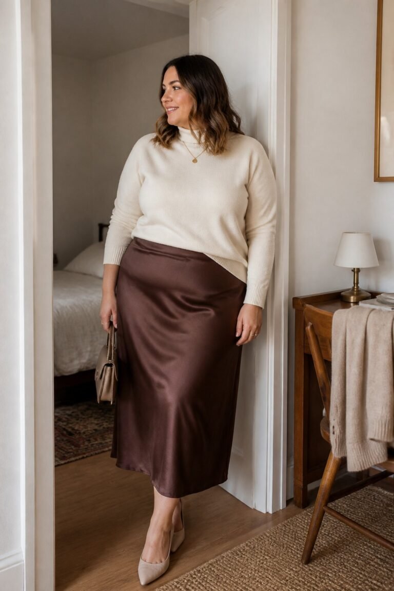 Plus Size Satin Skirt Outfits, Stylish Looks for Every Occasion 2026